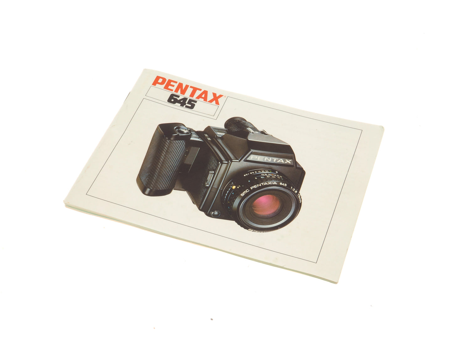 Pentax 645 Instruktionsbok - Accessory