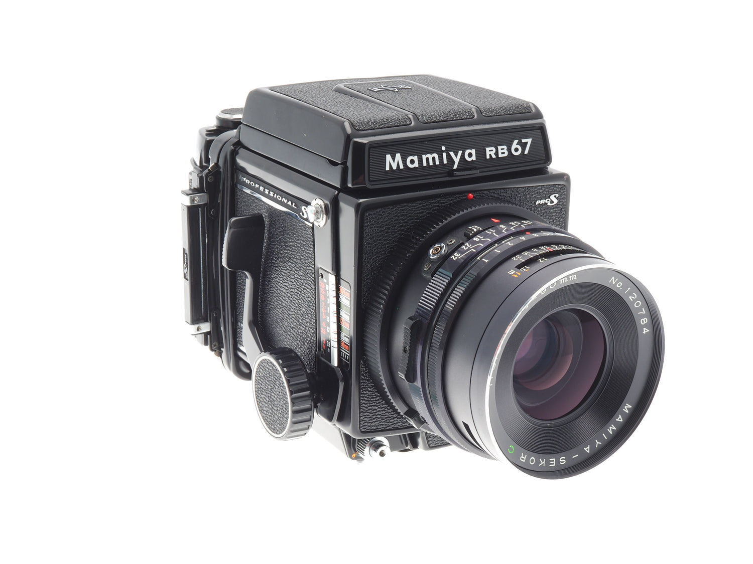 Mamiya RB67 Pro-S + 90mm f3.8 Sekor C + 120 Pro-S 6x7 Film Back