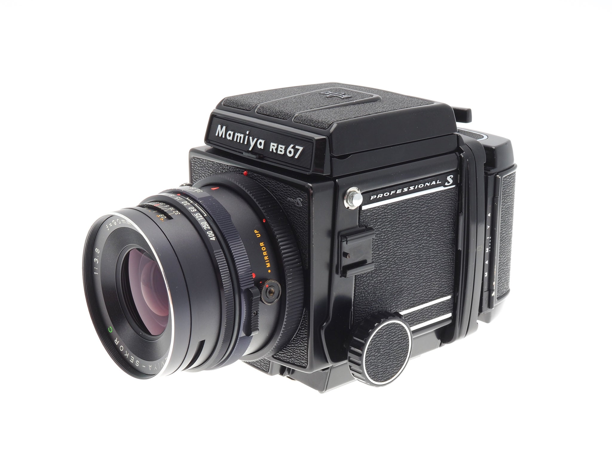 Mamiya RB67 Pro-S + 90mm f3.8 Sekor C + 120 Pro-S 6x7 Film Back