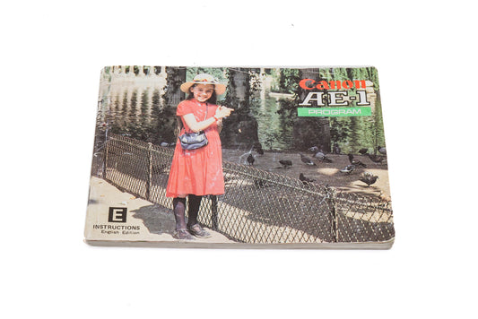 Canon AE-1 Program Instructions - Accessory