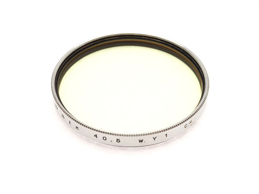 Walz 40.5mm W.Y1 C. Yellow Filter - Accessory