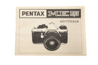 Pentax ME Super Instructions