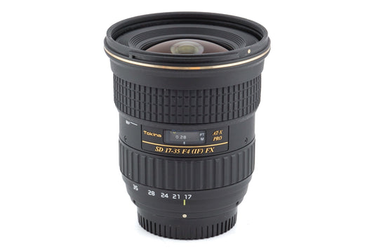 Tokina 17-35mm f4 AT-X Pro SD (IF) FX - Lens