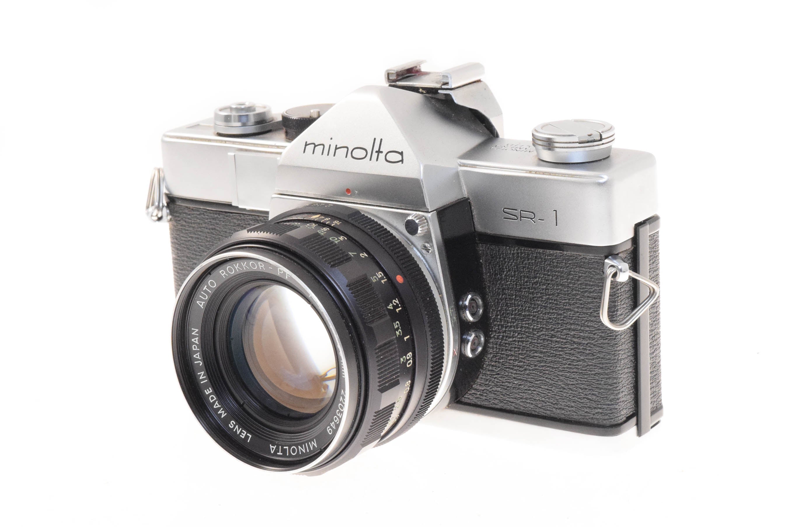 ミノルタ カメラ SR-1 MC TELE ROKKOR QD 135mm - フィルムカメラ