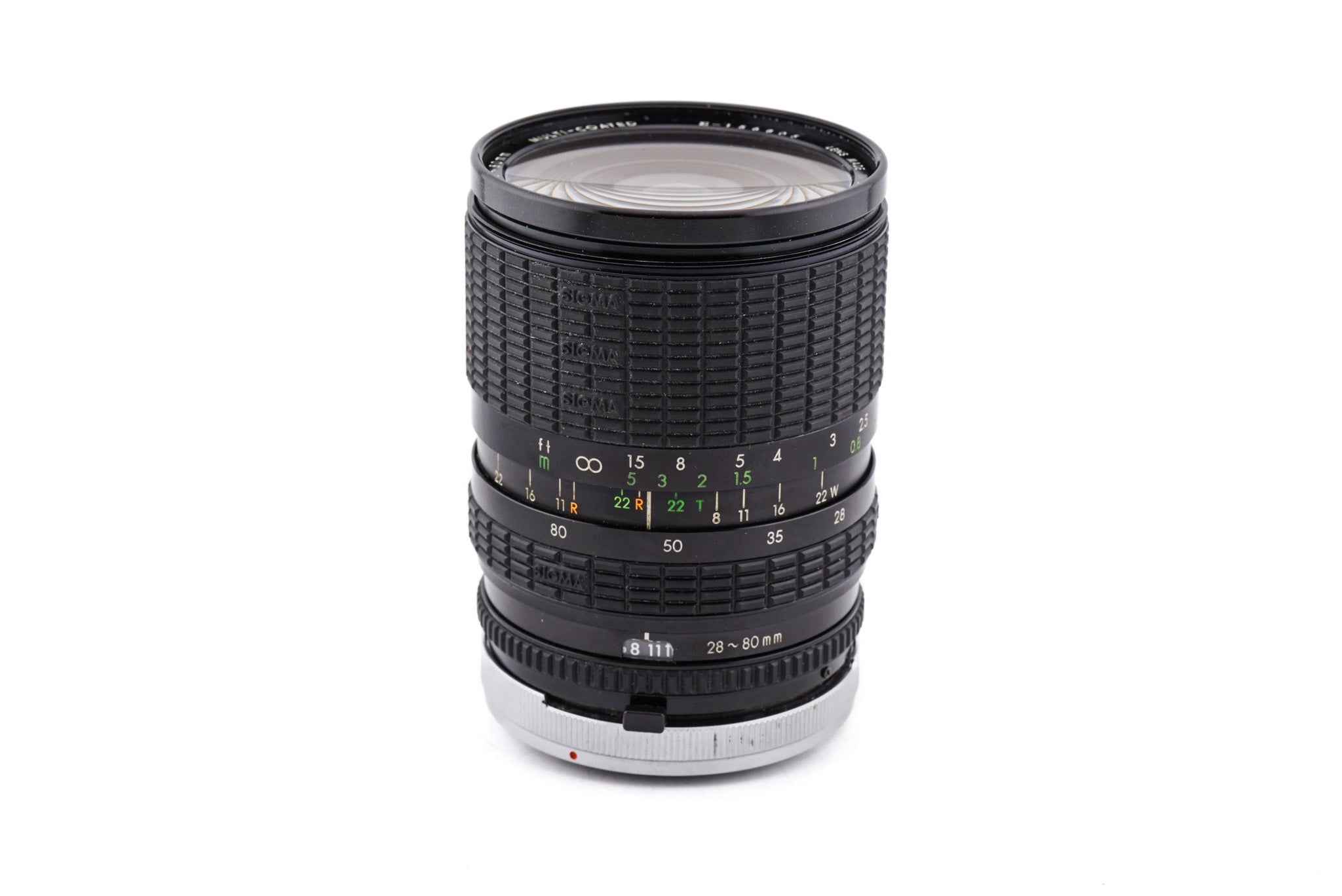 Sigma 28-80mm f3.5-4.5 Zoom-θ Multi-Coated - Lens