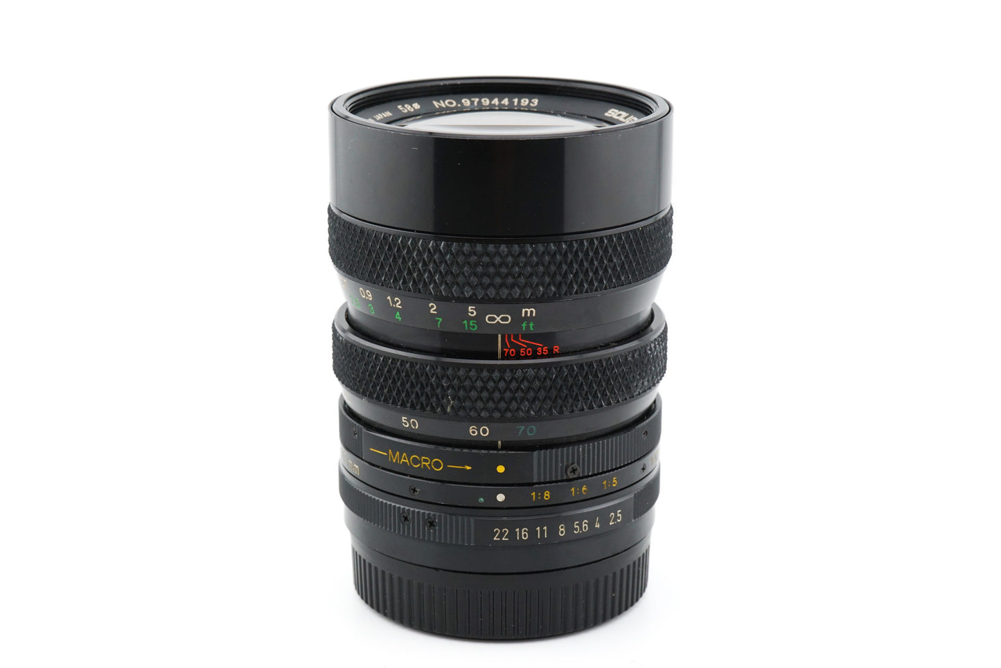 Soligor 35-70mm f2.5-3.5 MC Zoom Auto - Lens