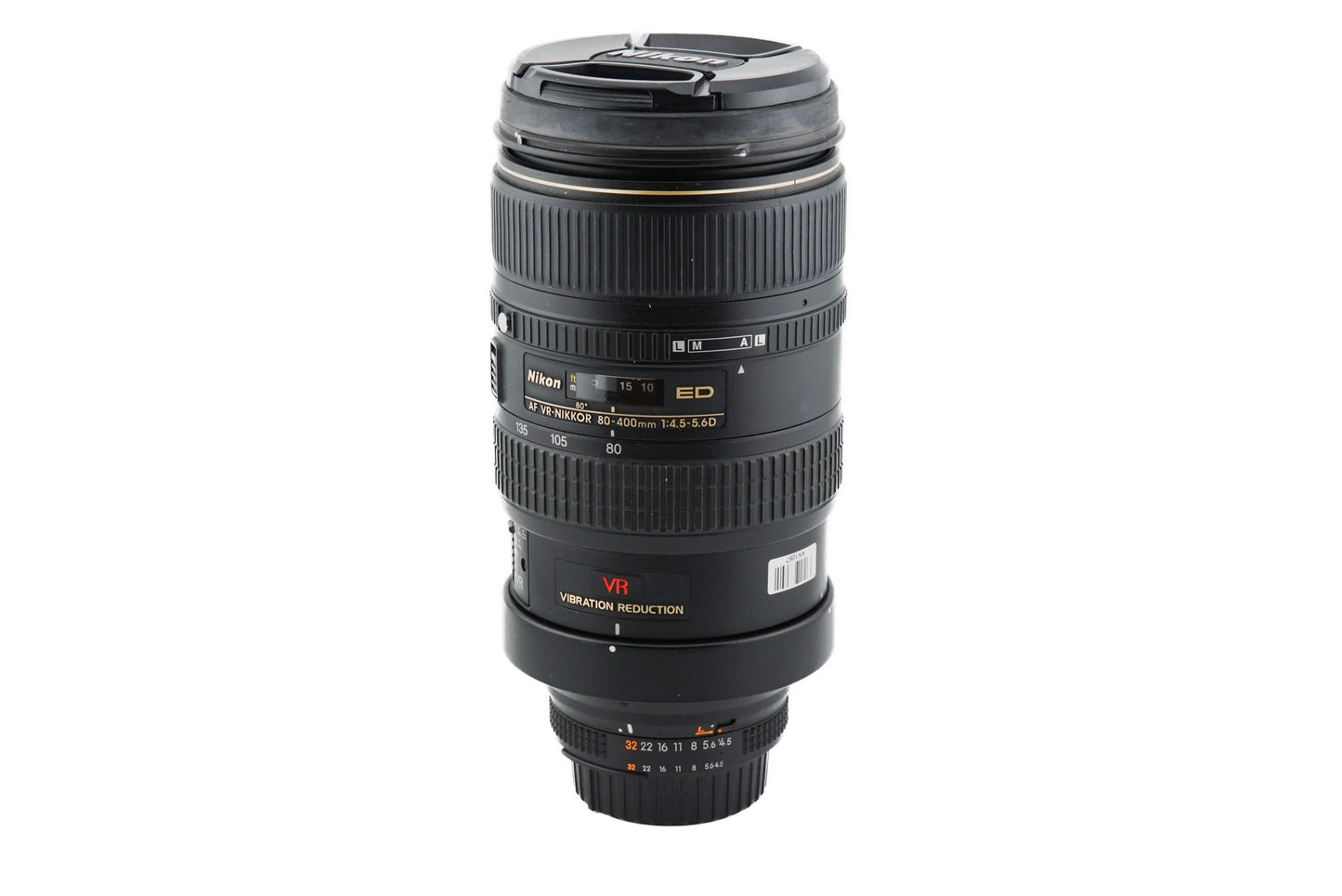 Nikon 80-400mm f4.5-5.6 D ED AF VR-Nikkor - Lens