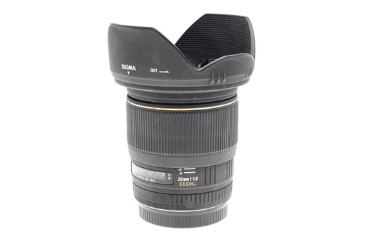 Sigma 20mm f1.8 EX DG Aspherical - Lens