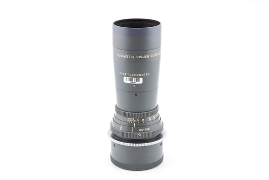 Wollensak 152mm f4.5 Fastax Raptar Telephoto - Lens
