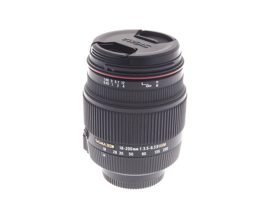 Sigma 18-200mm f3.5-6.3 DC OS HSM II - Lens
