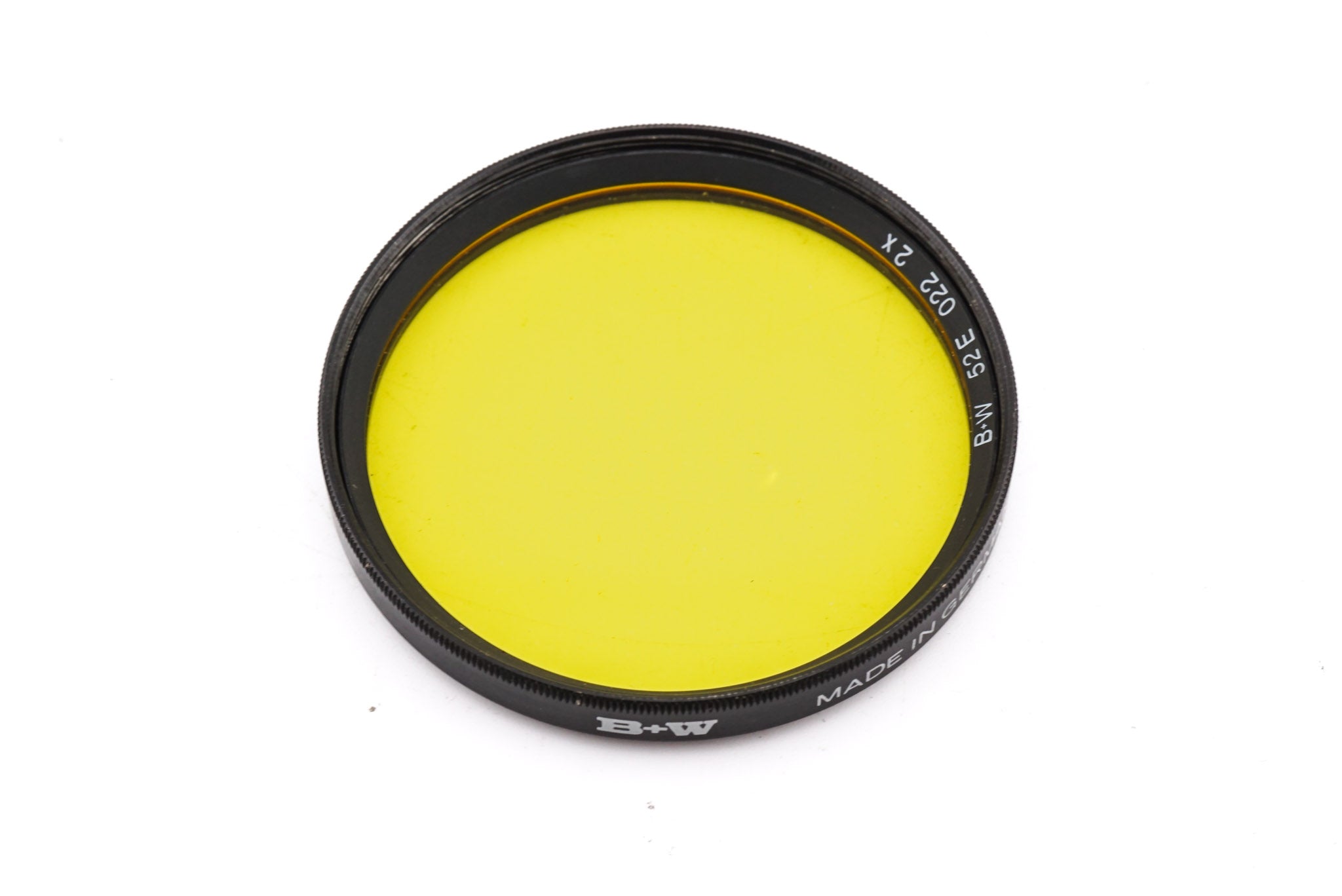 B+W 52mm Yellow Filter 2x (022) - Accessory