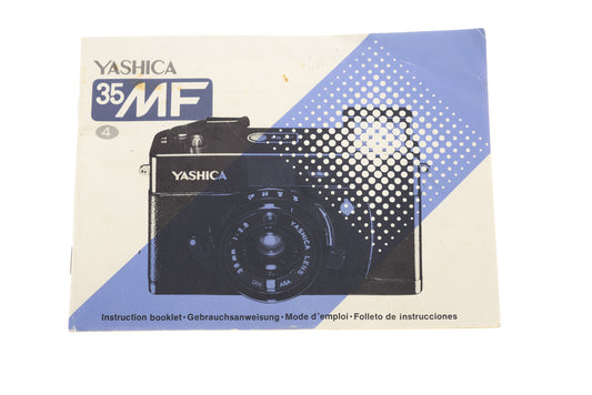 Yashica 35 MF Instruction Manual