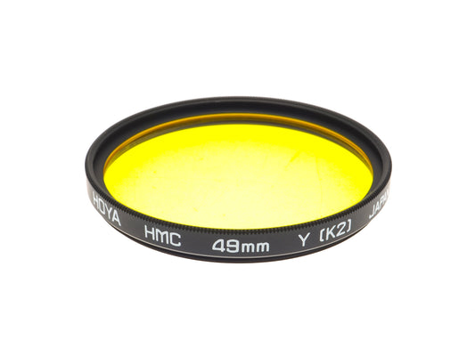 Hoya 49mm Yellow Filter Y (K2) HMC - Accessory