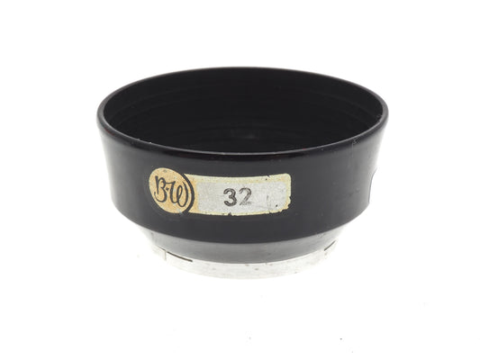 B+W 32mm Push-On Lens Hood - Accessory