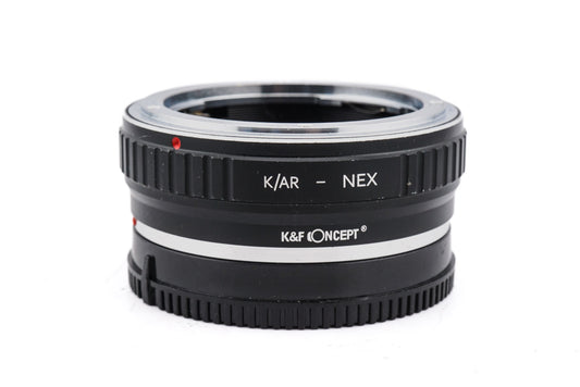K&F Concept Konica AR - Sony E/FE (K/AR - NEX) Adapter - Lens Adapter