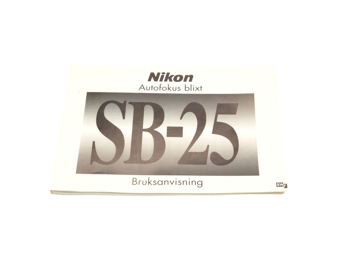 Nikon SB-25 Bruksanvisning