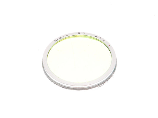 Walz 37mm Push-On Green Filter W.YG C. - Accessory