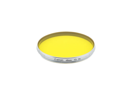 Canon 48mm Yellow Filter Y3 2x - Accessory