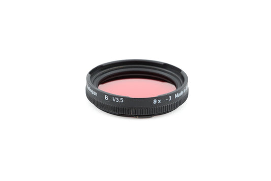 Heliopan Bay I Red Filter 8x -3 - Accessory