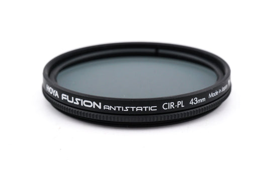 Hoya 43mm Circular Polarizing Filter Fusion Antistatic CIR-PL - Accessory