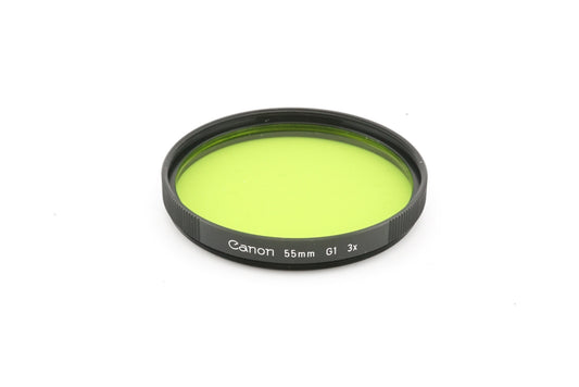 Canon 55mm Green Filter G1 3x - Accessory