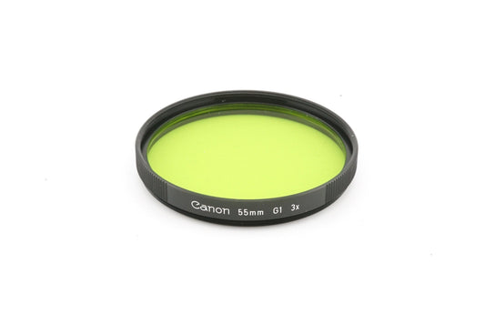 Canon 55mm Green Filter G1 3x