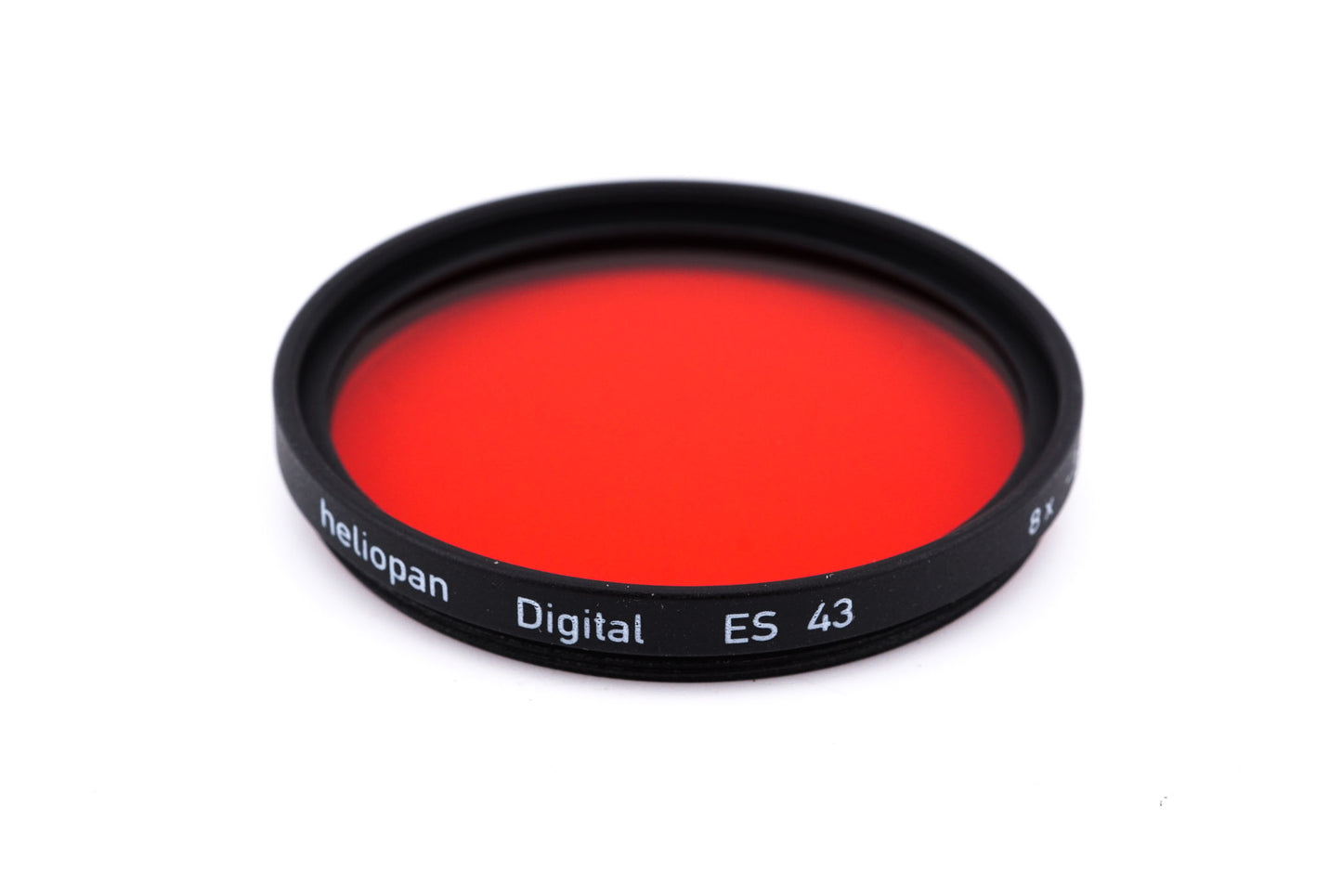 Heliopan 43mm Red Filter 25 8x - Accessory
