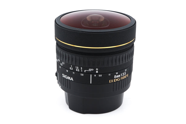 Sigma 8mm EX DG Fisheye Lens – Kamerastore1