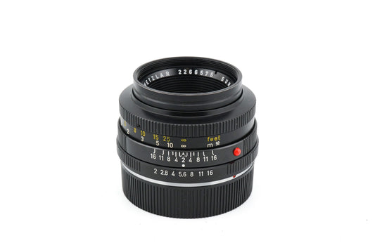 Leica 50mm f2 Summicron-R (Type I) (2-Cam) (11228) - Lens