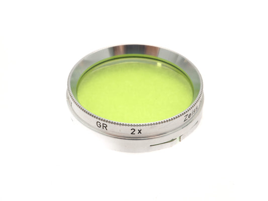 Zeiss Ikon 32mm Push-On Green Filter GR 2X 349 - Accessory
