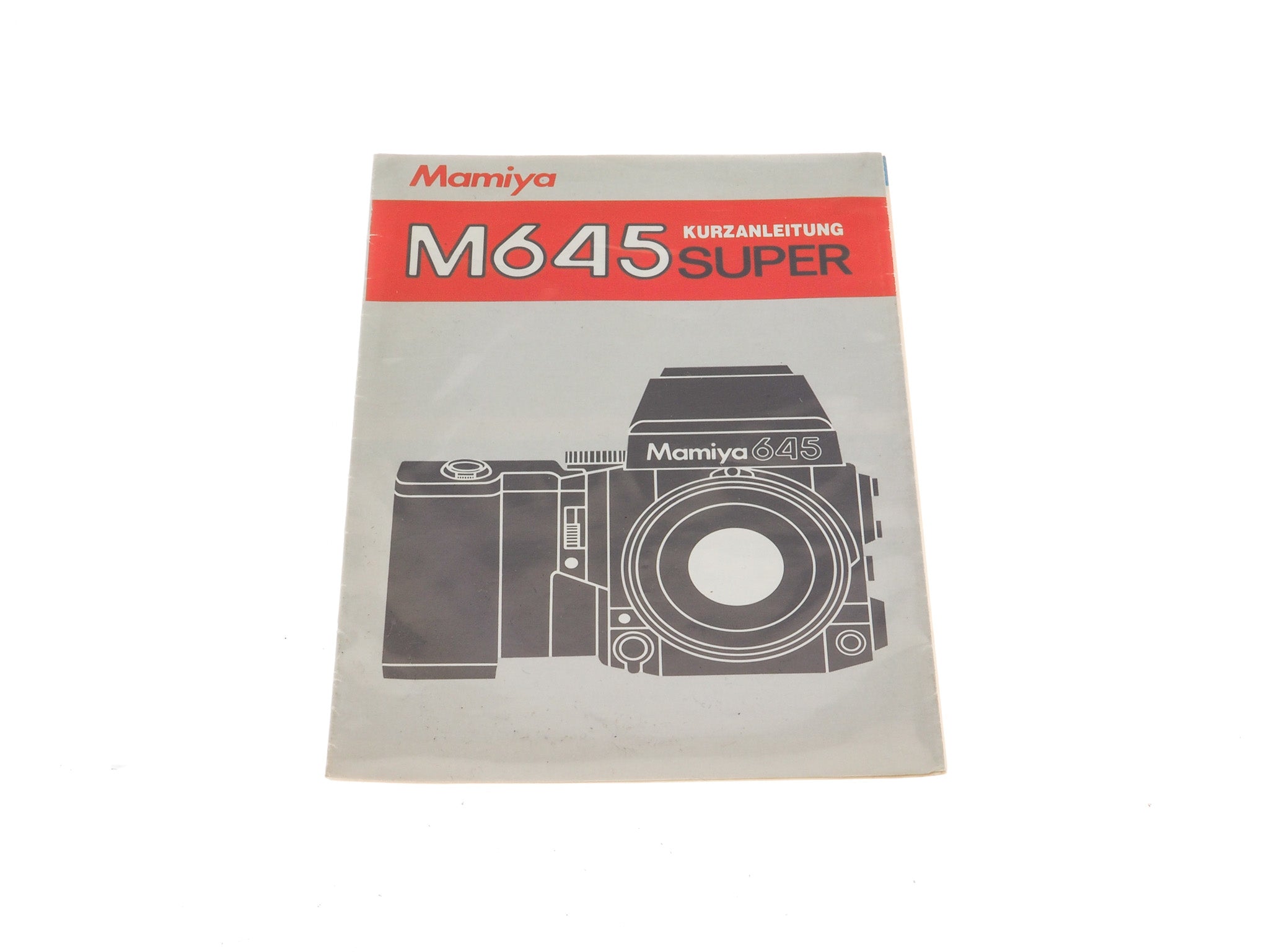 Mamiya M645 Super Quick Guide - Accessory