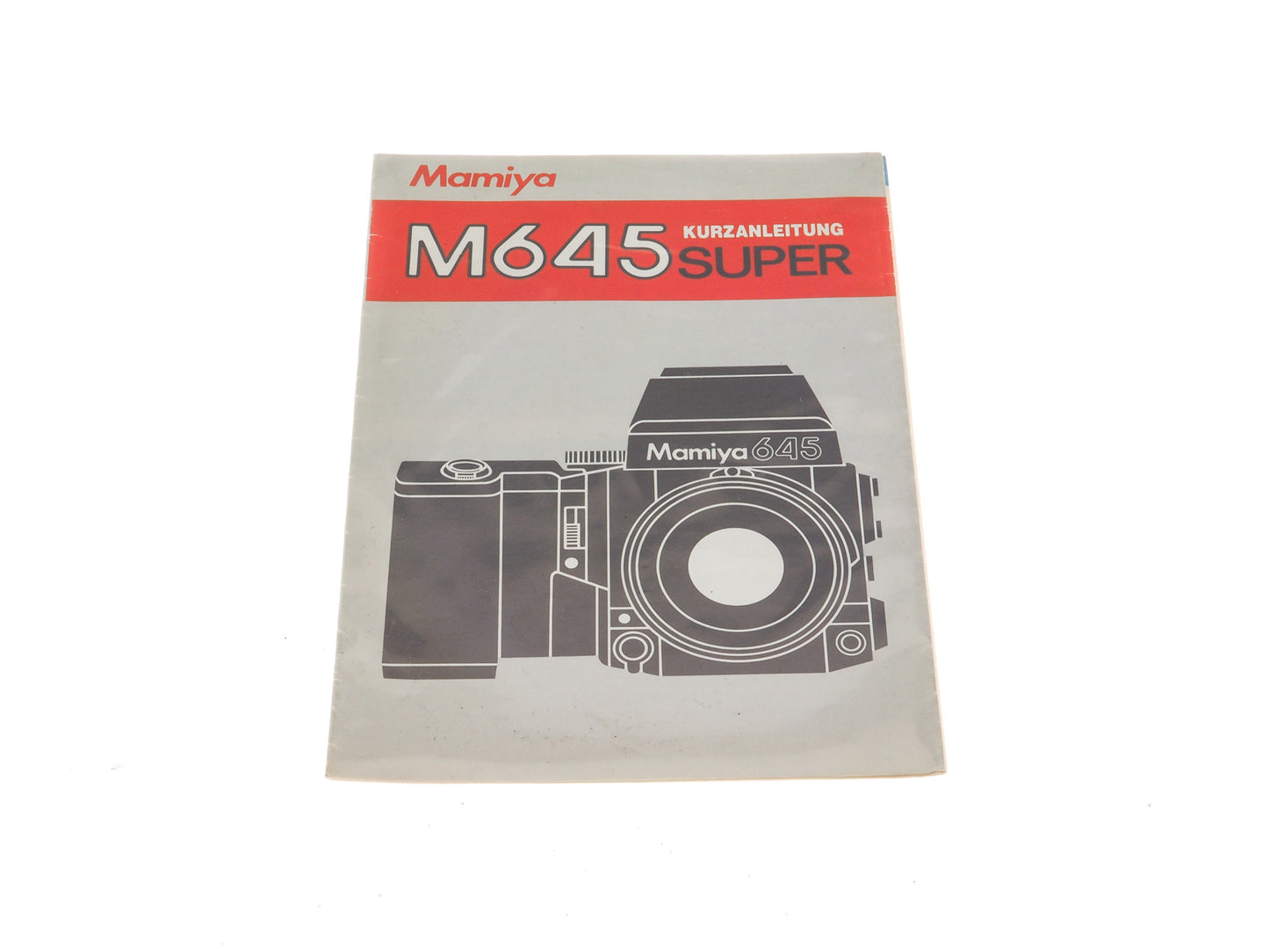 Mamiya M645 Super Quick Guide