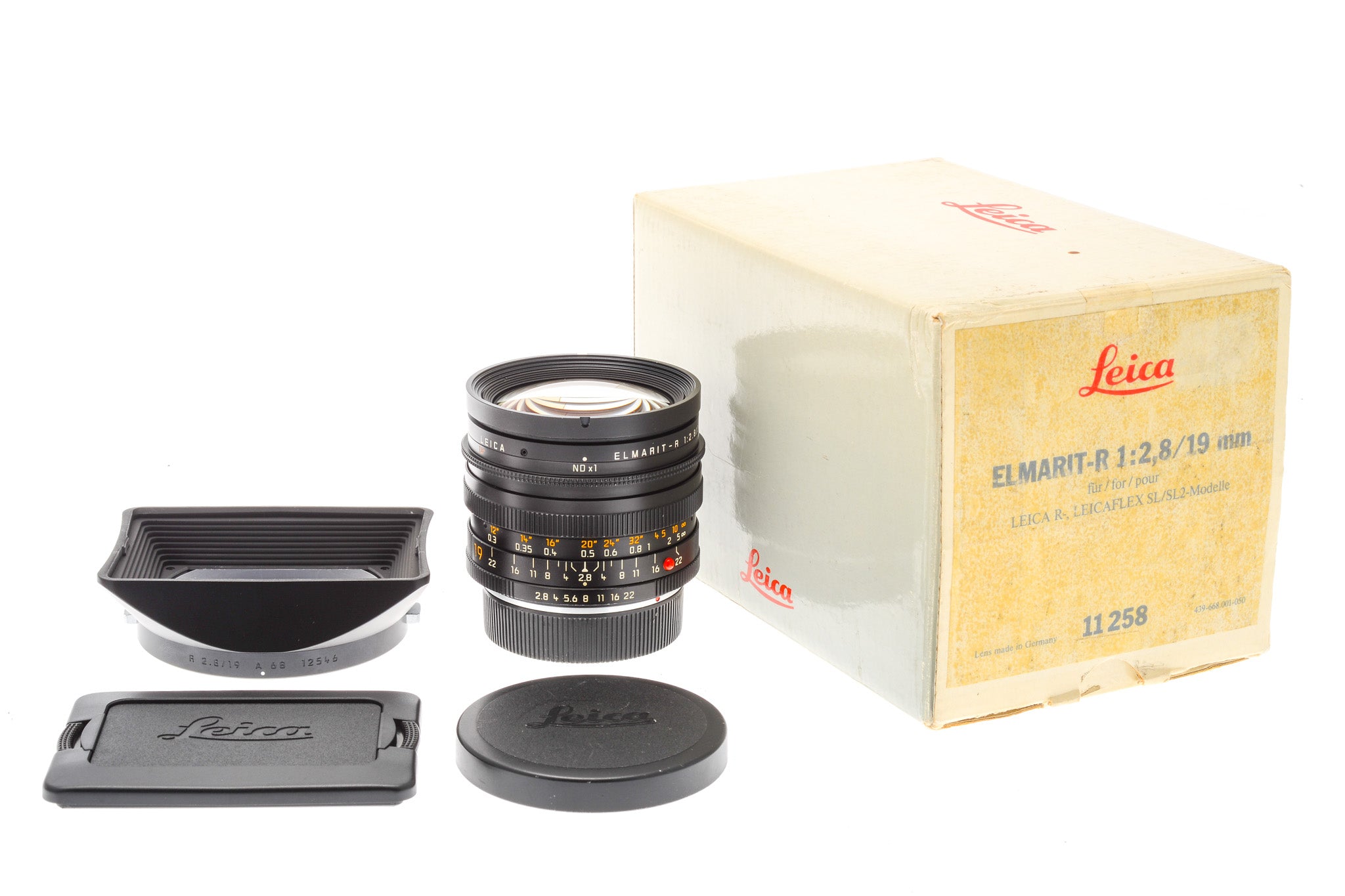 Leica 19mm f2.8 Elmarit-R II (3-cam) – Kamerastore