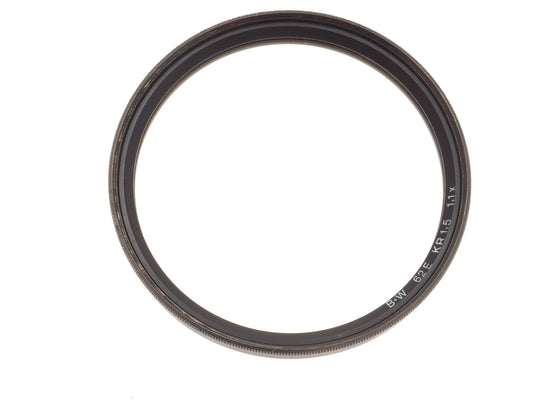 B+W 62mm Skylight Filter KR1.5 62E 1.1x - Accessory
