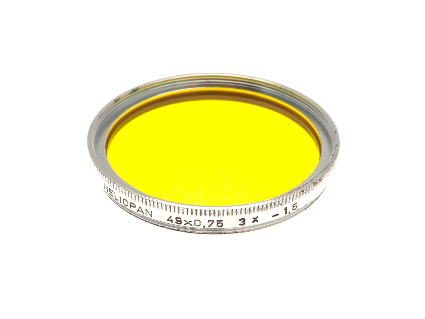 Heliopan 49mm Yellow Filter 3x -1.5 - Accessory