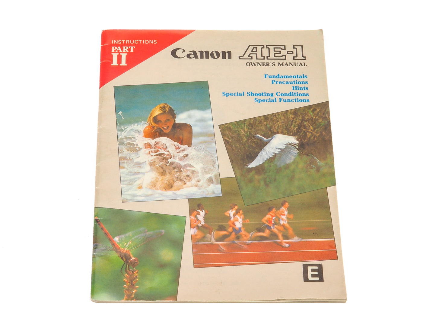 Canon AE-1 Owner's Manual Part II - Accessory