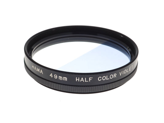 Hama 49mm Filter Half Corlor Violet - Accessory