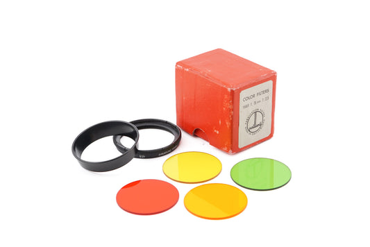 Kern-Paillard Color Filter Set For 75mm f2.5 Yvar - Accessory