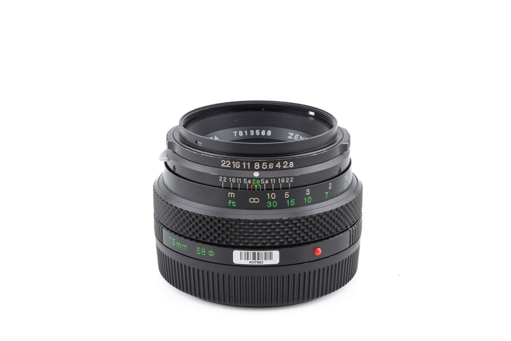 Zenza Bronica 75mm f2.8 Zenzanon MC - Lens