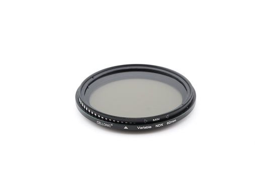 Cellonic 62mm Variable ND Filter NDX - Accessory