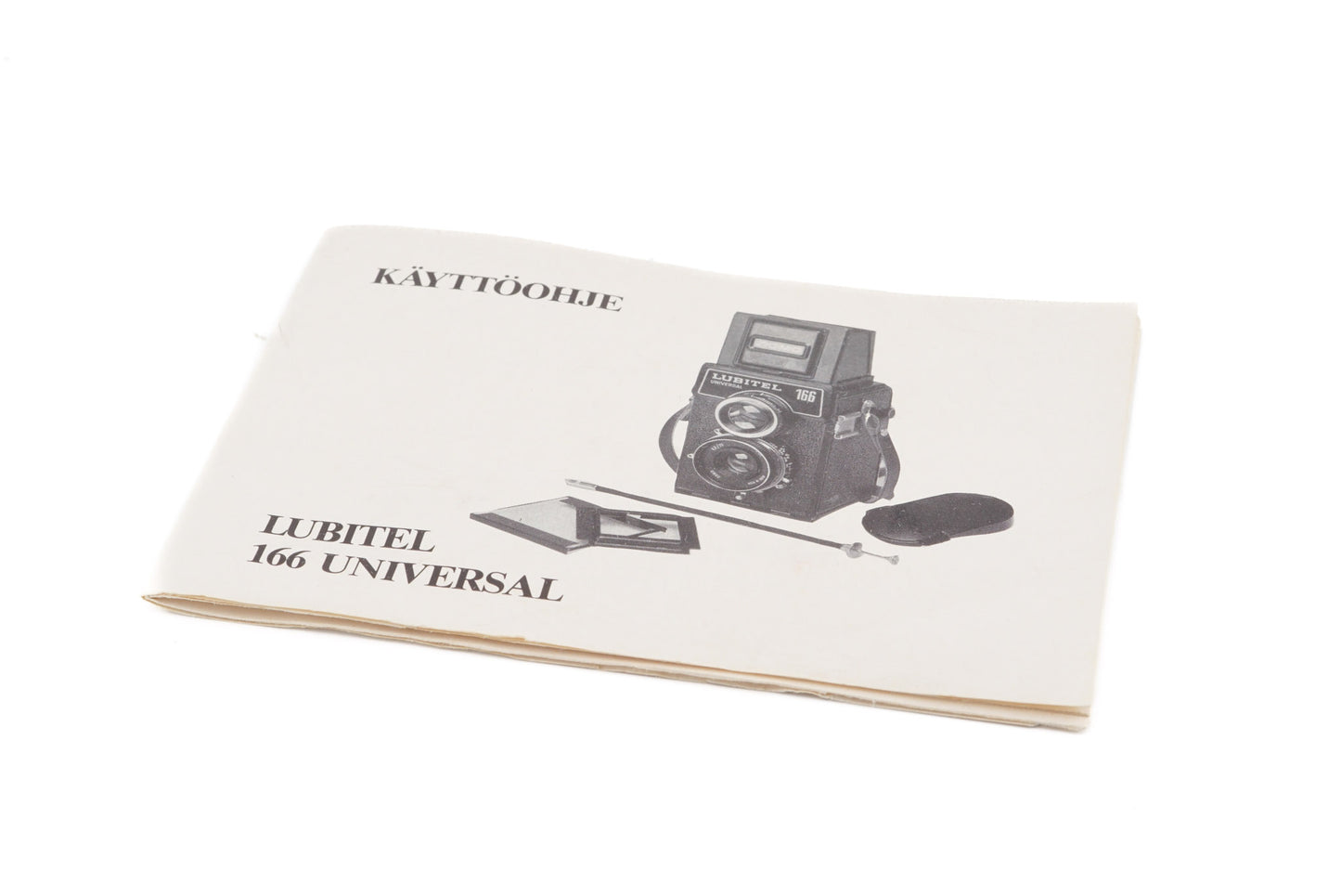 LOMO Lubitel 166 Universal Instructions - Accessory