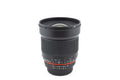 Samyang 16mm f2 ED AS UMC CS - Lens