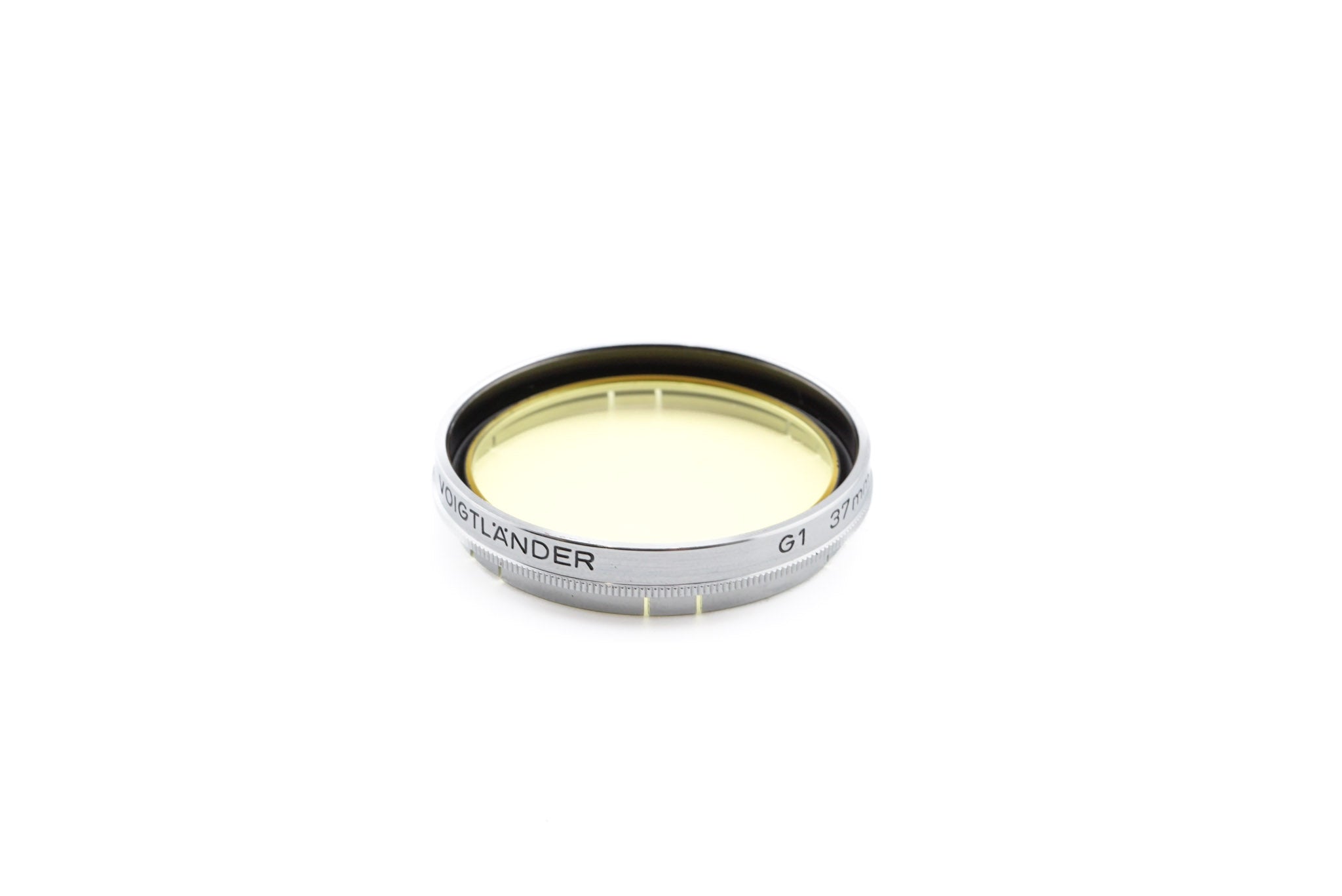 Voigtländer 37mm Yellow Push-On Filter G1 301/37 - Accessory