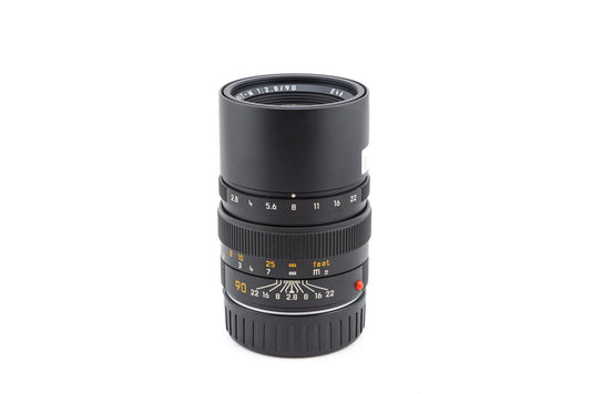 Leica 90mm f2.8 Elmarit-M (Black, 11807) - Lens