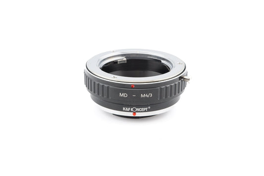 K&F Concept Minolta MD - Micro Four Thirds (MD - M4/3) Adapter - Lens Adapter