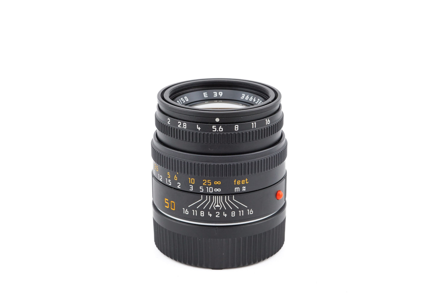 Leica 50mm f2 Summicron-M (Type V) (11826) - Lens
