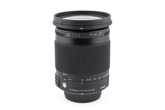 Sigma 18-300mm f3.5-6.3 Contemporary Macro DC HSM - Lens