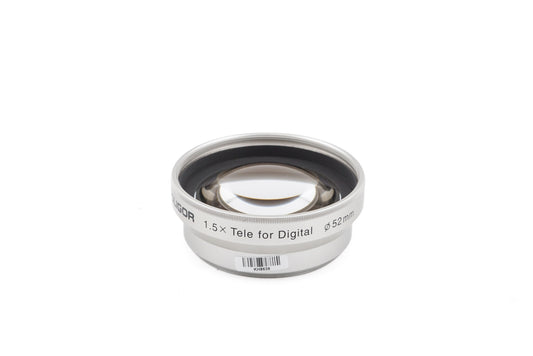 Soligor 52mm 1.5X Tele Conversion Lens - Accessory