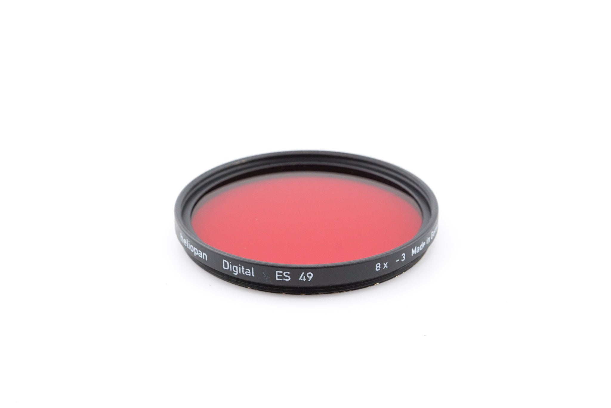 Heliopan 49mm Red Filter 8x -3 - Accessory