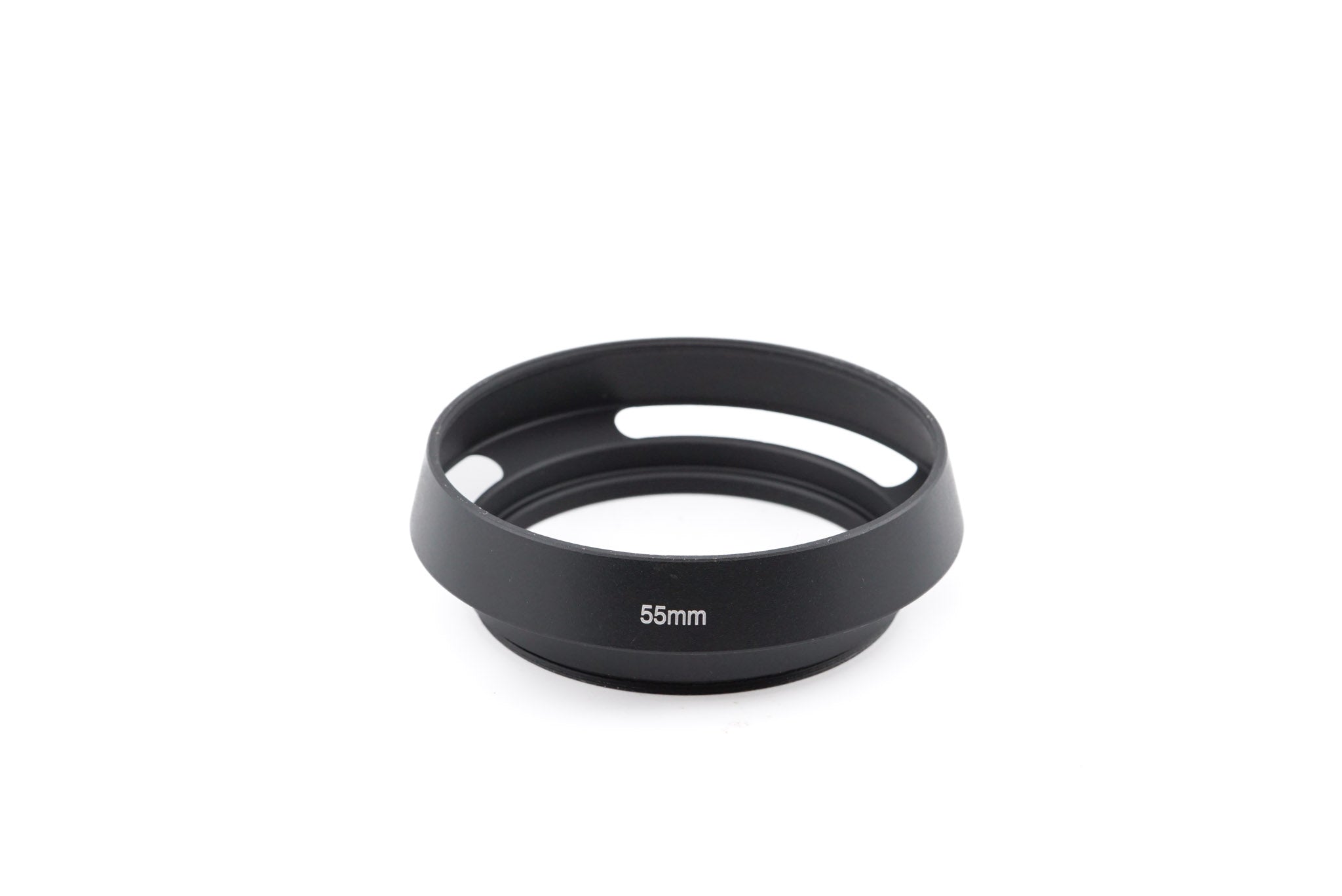 Generic 55mm Vented Metal Lens Hood - Accessory